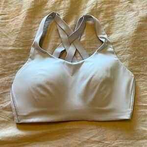 Lululemon Energy Bra - 34D. Windchill (light blue).